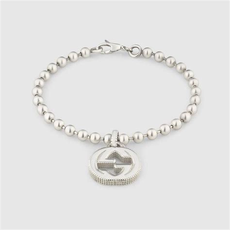 bracciali argento gucci|Gucci Jewelry Silver .